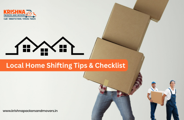 Local Home Shifting Tips & Checklist
